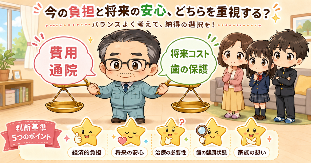 「ブリッジは歯を削るから損」は本当？抜歯後の治療でよくある3つの誤解