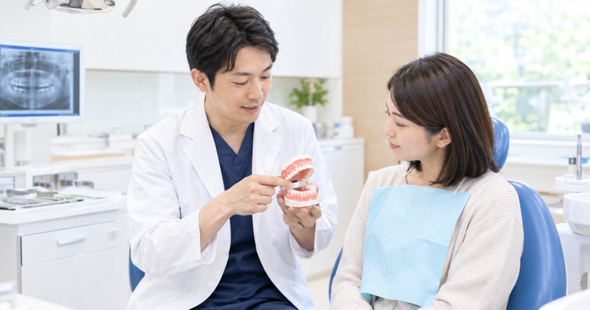 奥歯を失ったまま過ごすと、噛み方や周囲の歯はどう変わる?
